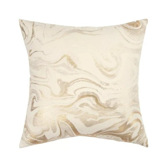 Rizzy Home Abstract Foil Print Decorative Pillow 20x20 MSRP $98 - Picture 5 of 5